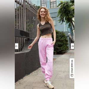 j. galt rosa sweatpants